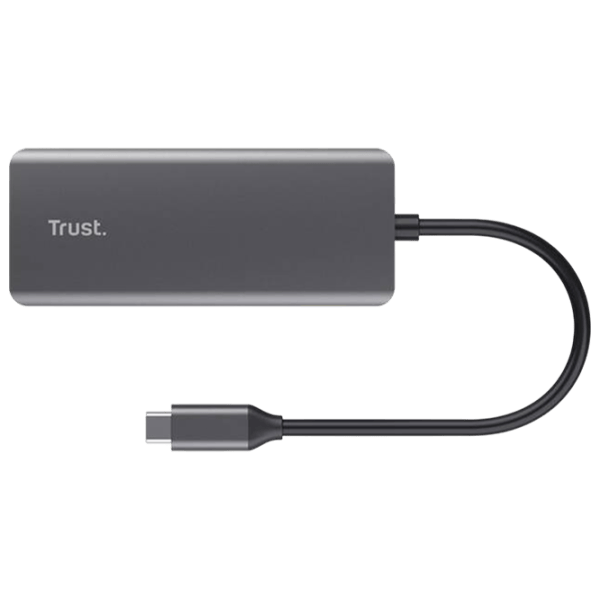 Адаптер Trust Dalyx 6-in-1 USB Type-C / Серебряный photo 4