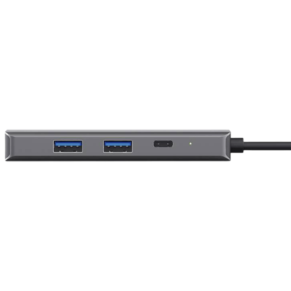 Адаптер Trust Dalyx 6-in-1 USB Type-C / Серебряный photo 5