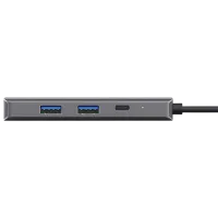 Adaptor Trust Dalyx 6-in-1 USB Type-C / Silver photo 5