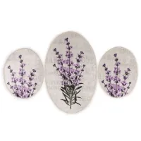 Набор ковриков для ванной Trendy Lavender Полиэстер / Серый photo 2