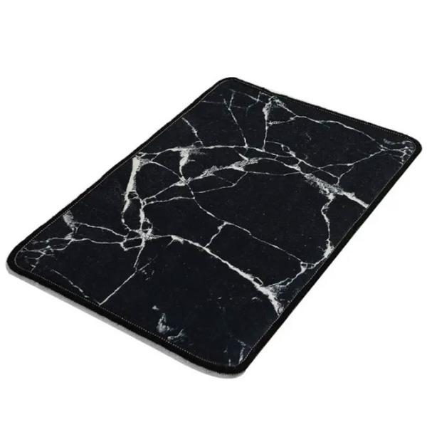 Коврик для ванной Trendy Marble DJT Полиэстер / Черный photo 1