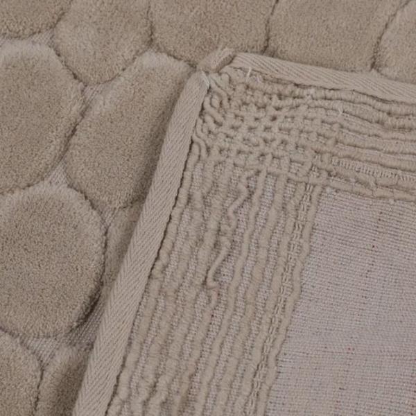 Набор ковриков для ванной Trendy Stone Хлопок / Бежевый photo 4