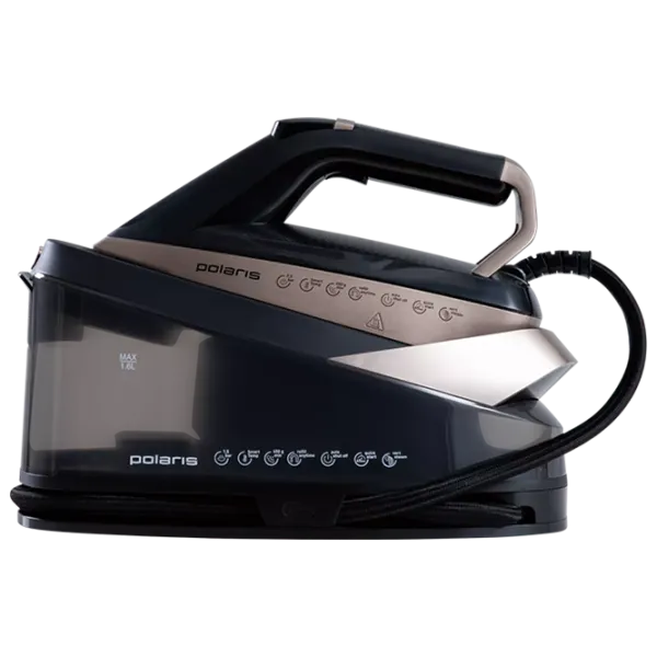 Fier de călcat Polaris PSS7590K Cu generator de aburi / 3000 W / Black photo 2