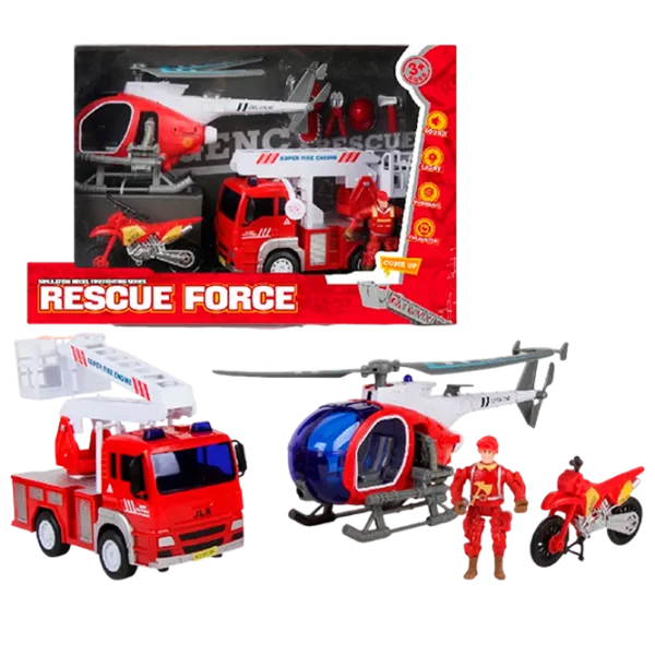 Комплект машин HD Toys 66443   / / White Красный photo 1