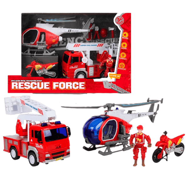 Комплект машин HD Toys 66443   / / White Красный photo 1