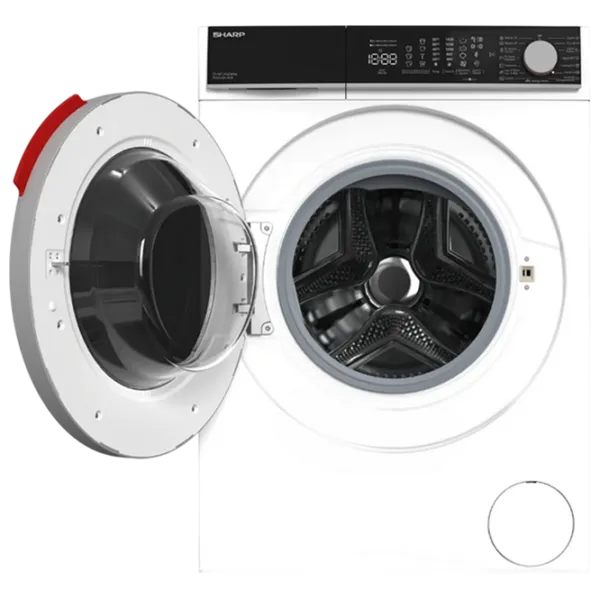 Стиральная машина SHARP ES-NFL914CWNA-EE 9 кг / 1400 об/мин / Белый photo 2