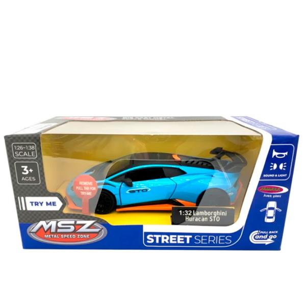 Машинка MSZ Huracan STO 68279A  / / Оранжевый Голубой photo 6