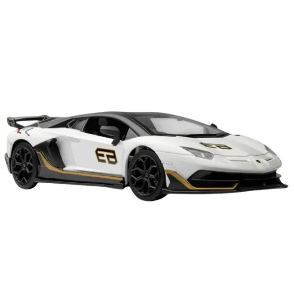 Машинка MSZ Aventador SVJ 68269A/1  / / Черный Белый photo 2