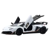 Машинка MSZ Aventador SVJ 68269A/1 / / Черный Белый photo 3