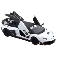 Машинка MSZ Aventador SVJ 68269A/1 / / Черный Белый photo 4