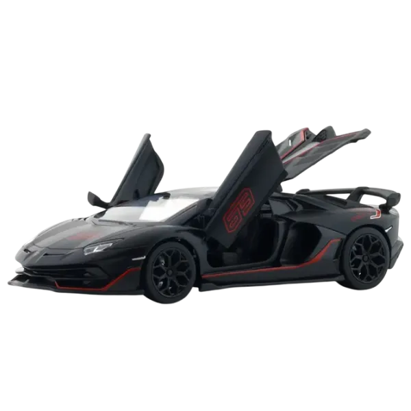 Машинка MSZ Aventador SVJ 68269A/2  / / Красный Черный photo 2