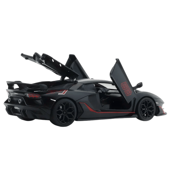 Машинка MSZ Aventador SVJ 68269A/2  / / Красный Черный photo 5