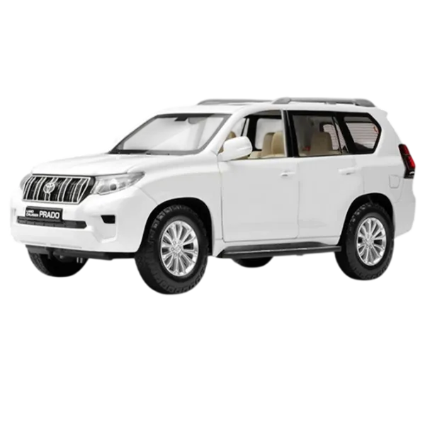 Машинка MSZ Land Cruiser Prado 68270A/1  / / White Черный photo 1