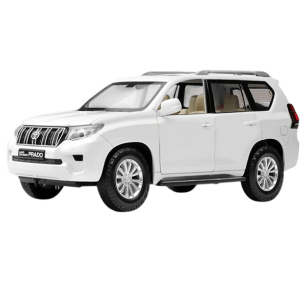 Машинка MSZ Land Cruiser Prado 68270A/1  / / White Черный photo 1