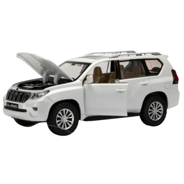 Машинка MSZ Land Cruiser Prado 68270A/1  / / White Черный photo 3