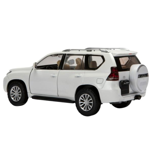 Машинка MSZ Land Cruiser Prado 68270A/1  / / White Черный photo 4