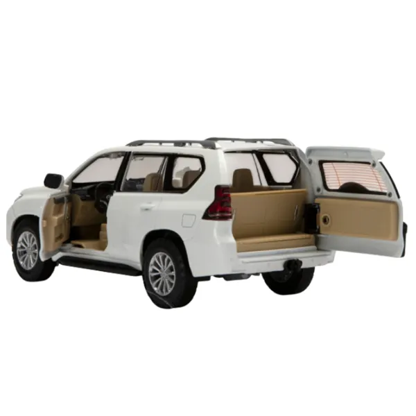 Машинка MSZ Land Cruiser Prado 68270A/1  / / White Черный photo 5