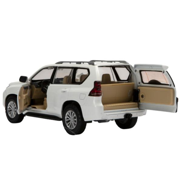 Машинка MSZ Land Cruiser Prado 68270A/1  / / White Черный photo 5