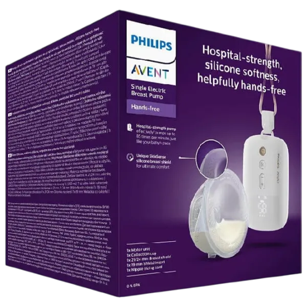 Pompă de sân Philips Hands-Free Single / 0.1l photo 2