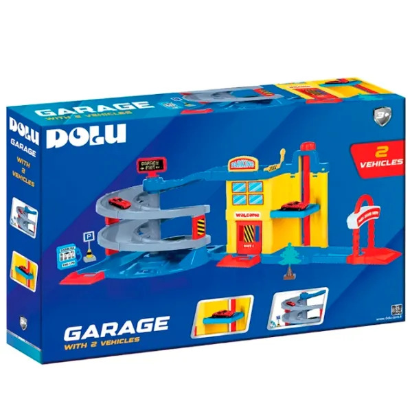 Авто-треки Dolu Toy Garage   / / Желтый Разноцветный photo 3