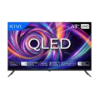 Телевизор Kivi 43U7000MB 43" / QLED / 4K / Smart TV / Черный