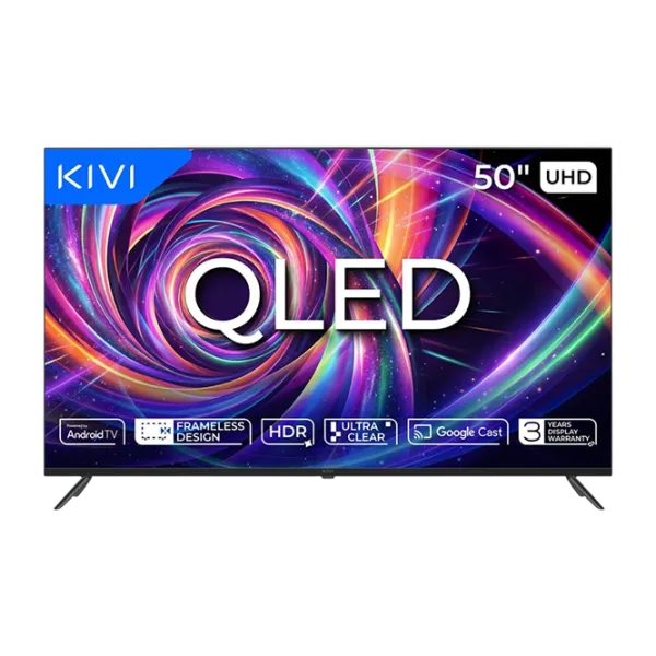 Телевизор Kivi 50U7000MB 50" / QLED / 4K / Smart TV / Черный photo 1
