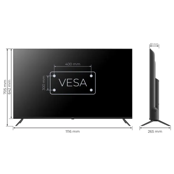 Телевизор Kivi 50U7000MB 50" / QLED / 4K / Smart TV / Черный photo 6