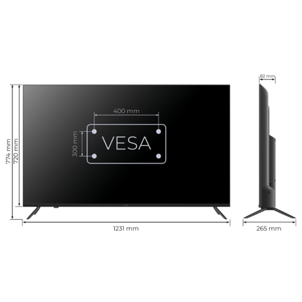 Телевизор Kivi 55U7000MB 55" / QLED / 4K / Smart TV / Черный photo 6