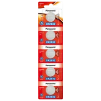 Baterie Panasonic Lithium Coin CR2032 3 V / 5 buc.