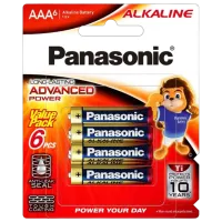 Baterie Panasonic Alkaline AAA 1.5 V / 6 buc.