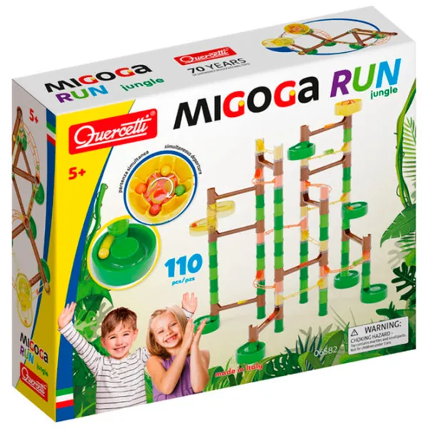 Трасса для шариков Quercetti Migoga Jungle 6582 / / Pink Зеленый photo 3