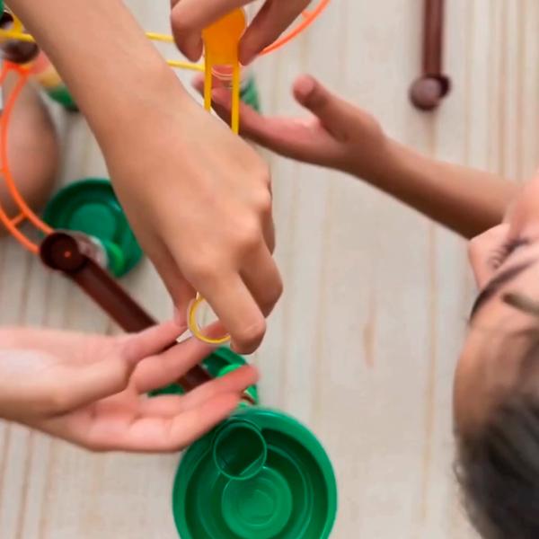 Трасса для шариков Quercetti Migoga Jungle 6582 / / Pink Зеленый photo 9