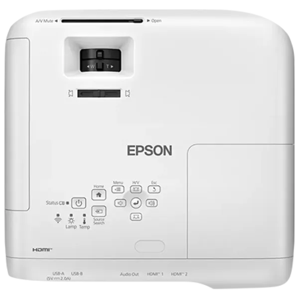 Proiector Epson EB-FH54 Home and Office/ White photo 5
