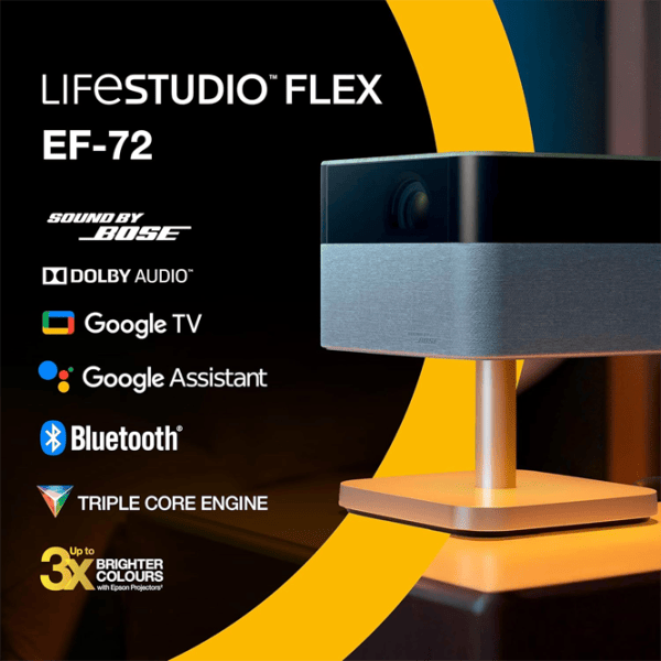 Proiector Epson Lifestudio Flex EF-72 Portabil/ Oak photo 5