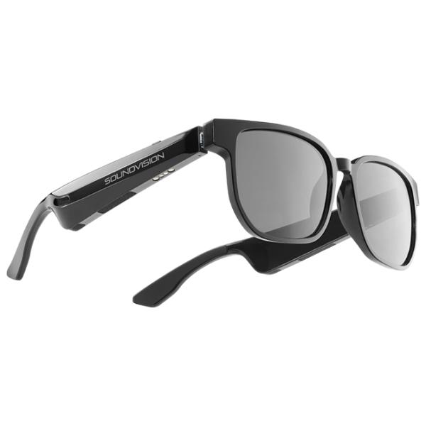 Ochelari smart Cellularline BTSOUNDVISIONK Black Fără fir / Gray photo 1