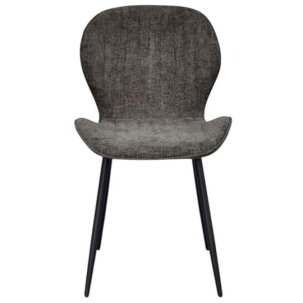 Scaun de bucătărie Evelin YTC-064B Stofă/ Dark Gray Black photo 1