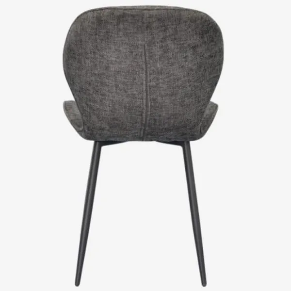 Scaun de bucătărie Evelin YTC-064B Stofă/ Dark Gray Black photo 2