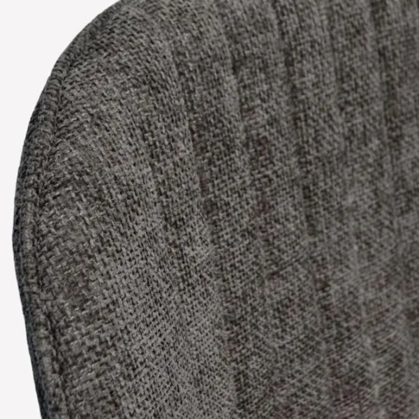 Scaun de bucătărie Evelin YTC-064B Stofă/ Dark Gray Black photo 4