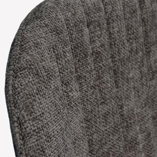 Scaun de bucătărie Evelin YTC-064B Stofă/ Dark Gray Black photo 4