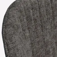 Scaun de bucătărie Evelin YTC-064B Stofă/ Dark Gray Black photo 4