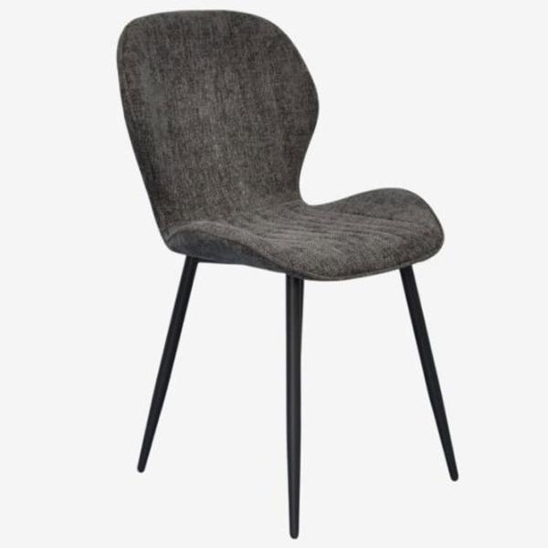 Scaun de bucătărie Evelin YTC-064B Stofă/ Dark Gray Black photo 5
