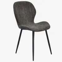 Scaun de bucătărie Evelin YTC-064B Stofă/ Dark Gray Black photo 5