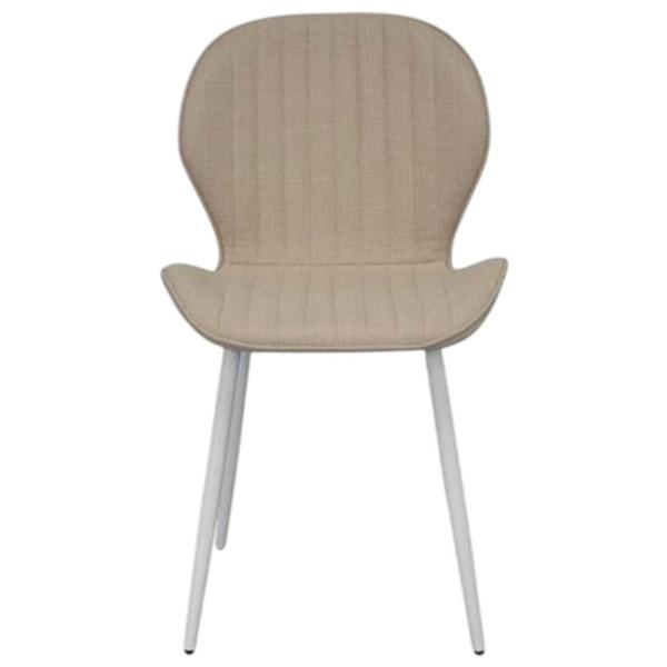 Scaun de bucătărie Evelin YTC-064WH Stofă/ Light Beige Gray photo 1