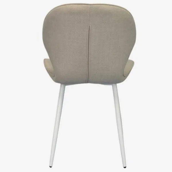 Scaun de bucătărie Evelin YTC-064WH Stofă/ Light Beige Gray photo 2