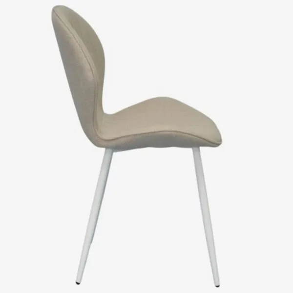 Scaun de bucătărie Evelin YTC-064WH Stofă/ Light Beige Gray photo 4