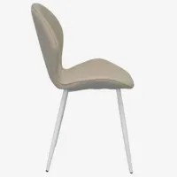 Scaun de bucătărie Evelin YTC-064WH Stofă/ Light Beige Gray photo 4