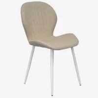 Scaun de bucătărie Evelin YTC-064WH Stofă/ Light Beige Gray photo 5