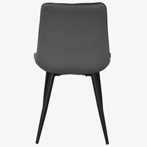 Scaun de bucătărie Evelin YTC-055B Stofă/ Dark Gray Black photo 2
