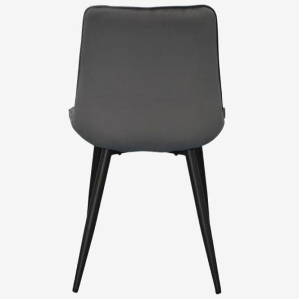 Scaun de bucătărie Evelin YTC-055B Stofă/ Dark Gray Black photo 2