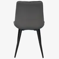 Scaun de bucătărie Evelin YTC-055B Stofă/ Dark Gray Black photo 2